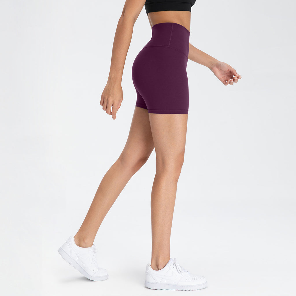 Womens Seamless Yoga Sports Shorts