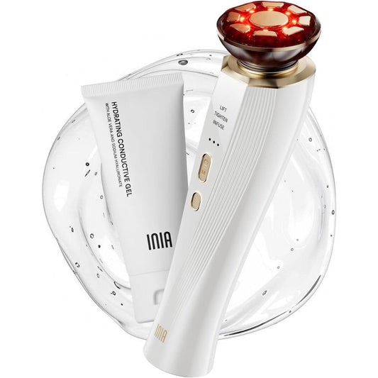 Facial Massage Device with Red Light and Microcurrent